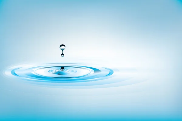 Πτώση πτώση του νερού — Διανυσματικό Αρχείο
