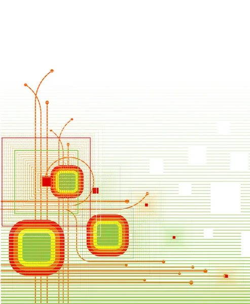 Futurista fundo vetor abstrato com espaço de cópia — Vetor de Stock