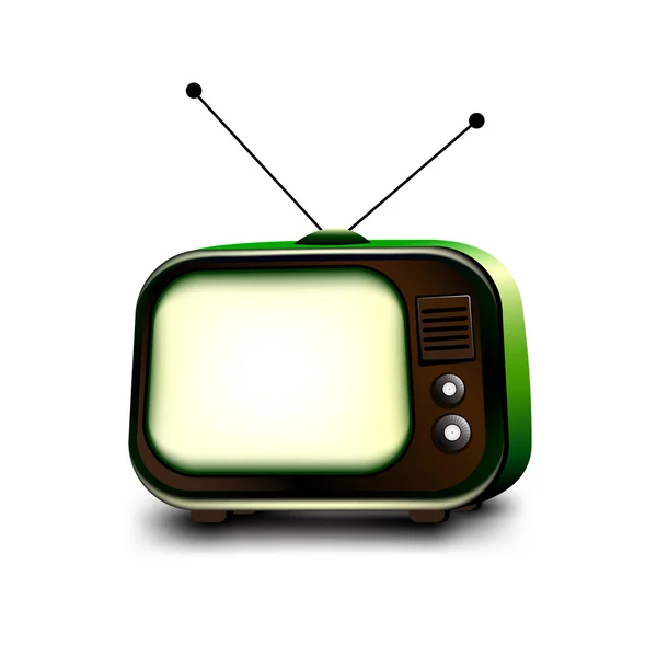 Retro televisie — Stockvector