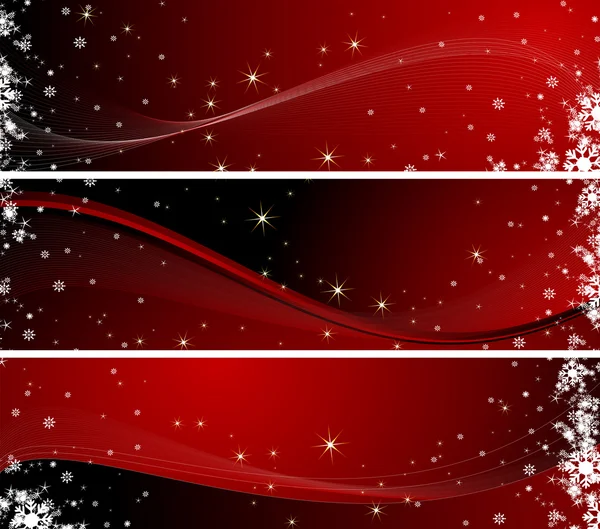 Christmas banners — Stock Vector