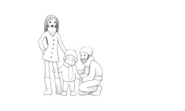 Yeni yıl kutlama aile