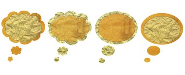 Konuşma balonu seti