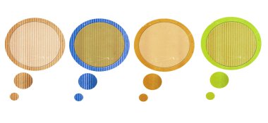 Konuşma balonu seti