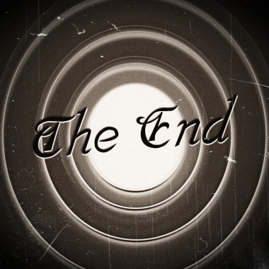 son filmi bitiş ekran