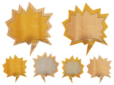 Konuşma balonu seti