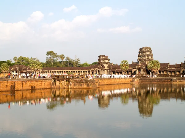Arquitetura de Angkor Wat no Camboja — Fotografia de Stock