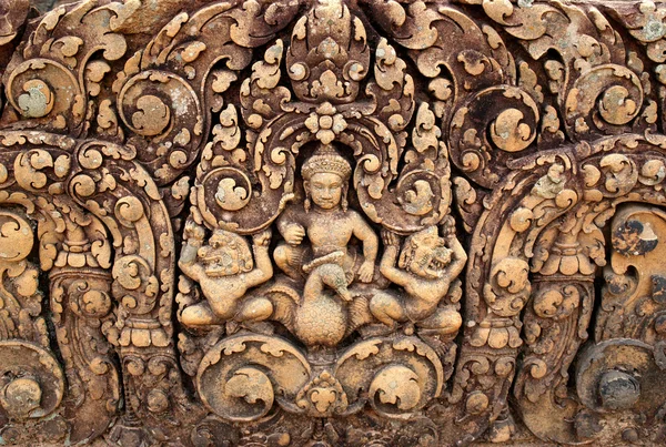 在柬埔寨吴哥寺建筑 — 图库照片