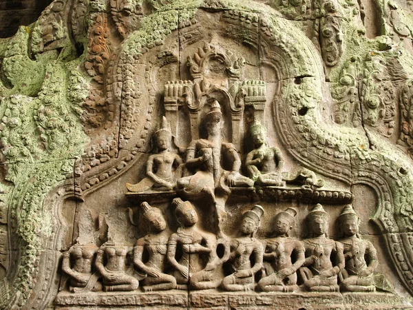 Architektura Angkor wat v Kambodži — Stock fotografie