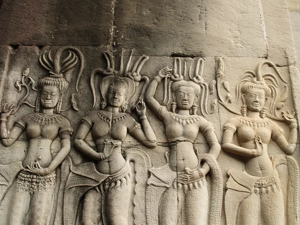 Angkor wat architektury w Kambodży — Zdjęcie stockowe