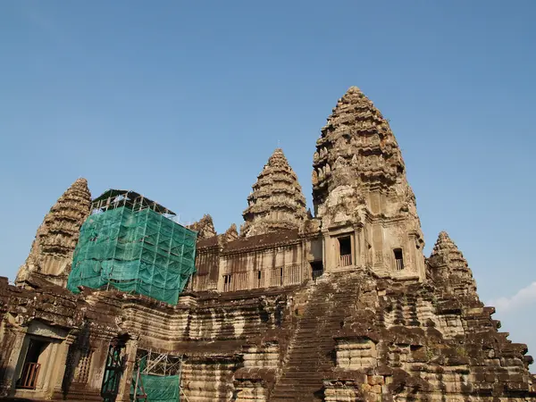 Angkor Wat architecture in Cambodia — Stock Photo, Image