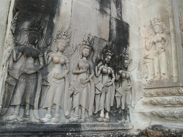 Kamboçya Angkor wat mimarisi — Stok fotoğraf