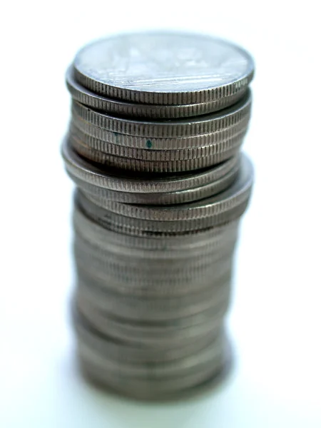 Geld Münzen Archivfoto — Stockfoto