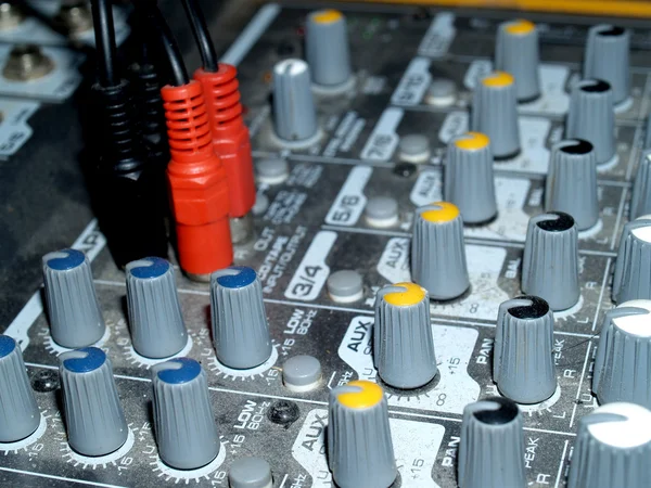 Sound mixer control — Stock Photo, Image