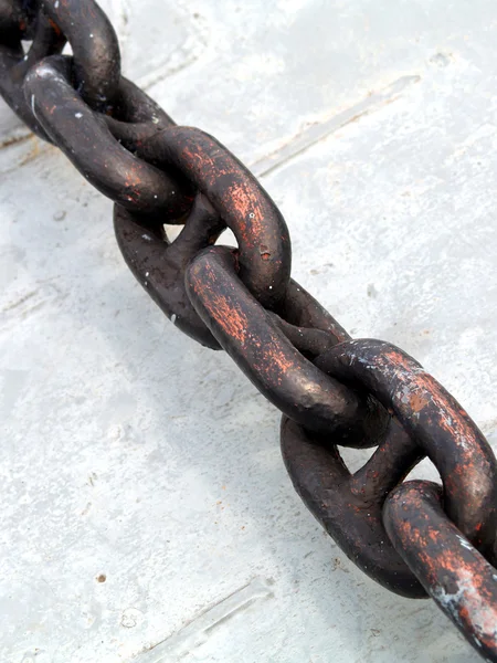 Photo of iron chain — Stock Photo, Image