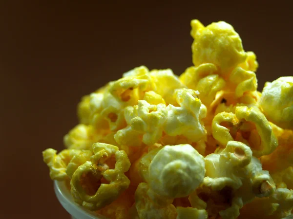 Pień fotografia popcorn — Zdjęcie stockowe