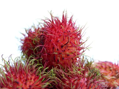 lezzetli rambutan ve Yeşil üzüm