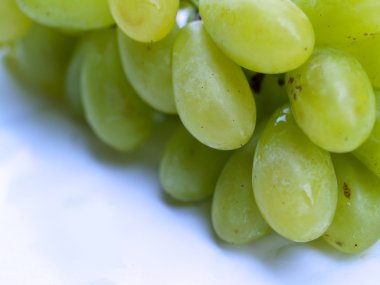 lezzetli rambutan ve Yeşil üzüm