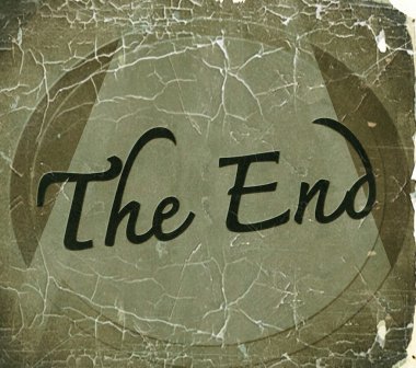 son filmi bitiş ekran