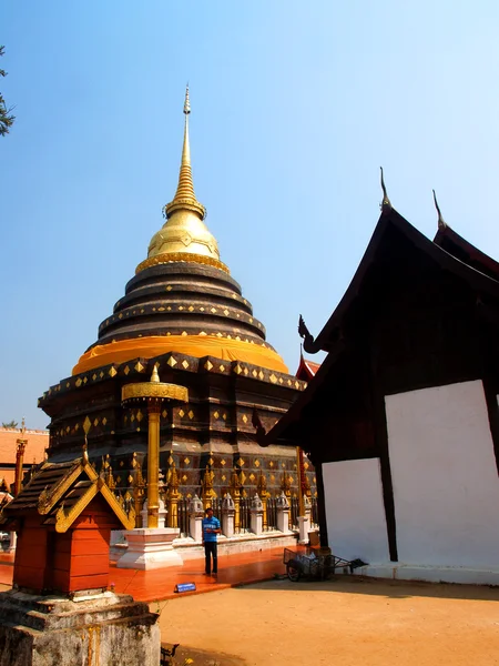 Pagode wat phrathat lampang luang — Stockfoto