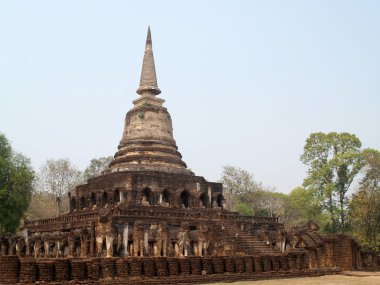 Sri satchanalai Tarih Parkı, Tayland Kuzey.