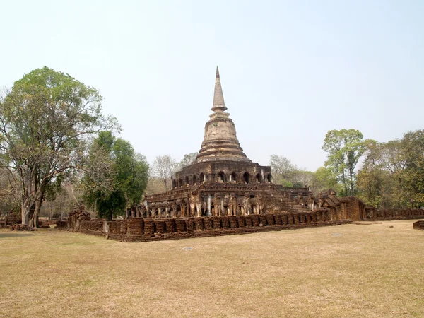Sri satchanalai 历史公园，北部的泰国. — 图库照片