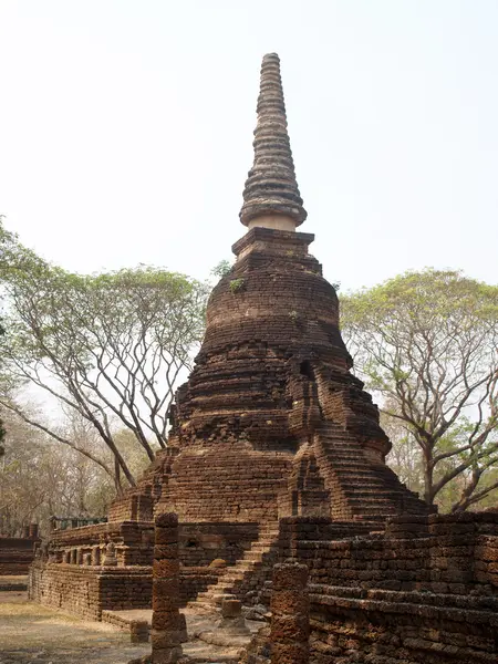 Sri satchanalai történelmi park, Észak-Thaiföld. — Stock Fotó