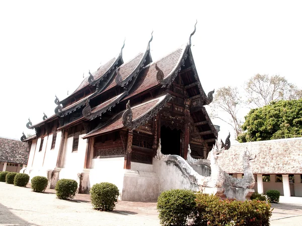 Královská flora chrám chiang mai, Thajsko — Stock fotografie