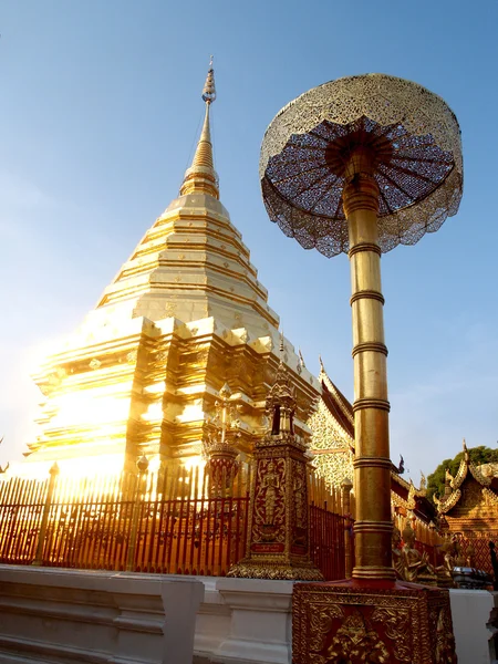 Wat en Chiang Mai, Tailandia — Foto de Stock