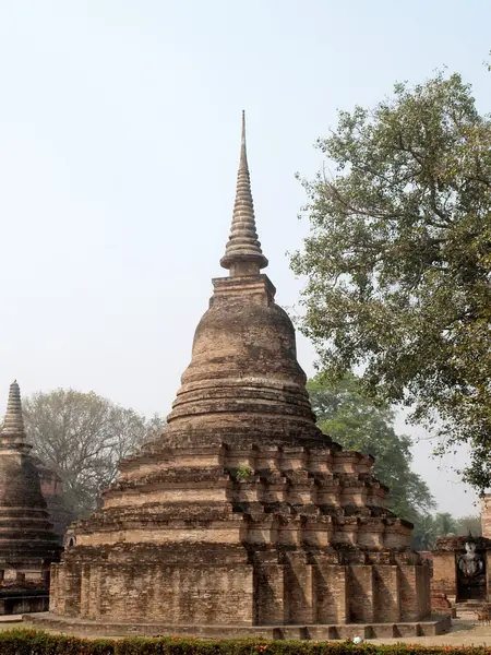 Sukhothai historischer Park, die Altstadt von Thailand — Stockfoto