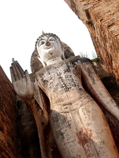 Parque histórico de Sukhothai, el casco antiguo de Tailandia —  Fotos de Stock