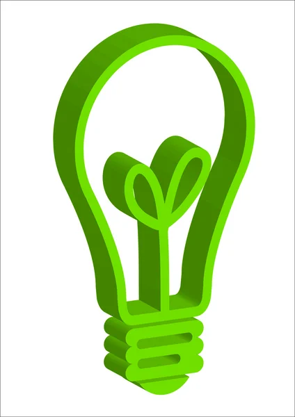 Light bulb icon — Stock Photo, Image