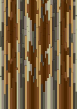 soyut çizimi renkli