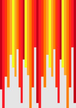 soyut çizimi renkli