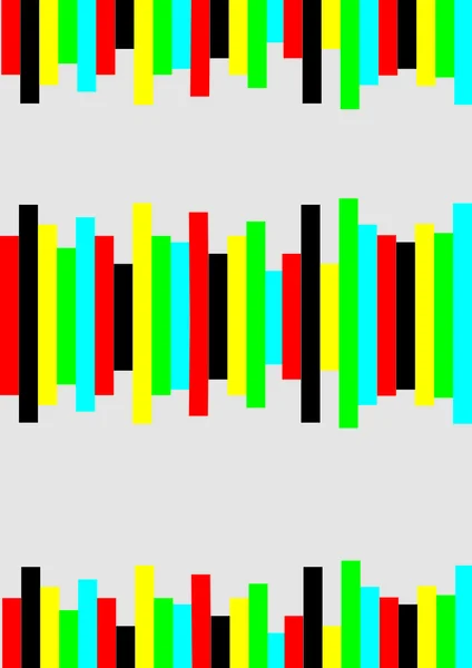 Ilustración de barra colorida abstracta —  Fotos de Stock