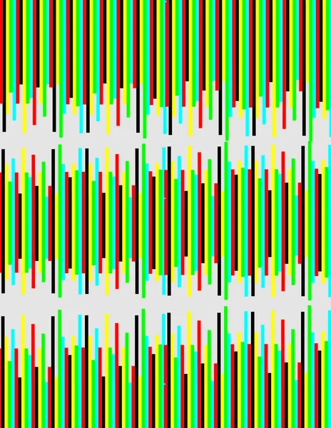 Ilustración de barra colorida abstracta — Foto de Stock