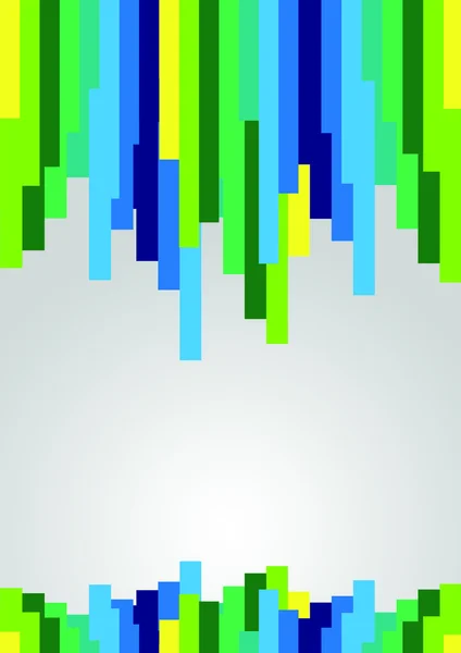 Abstrakt färgglada bar illustration — Stockfoto