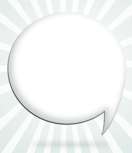 Speech bubble — Stock Photo, Image