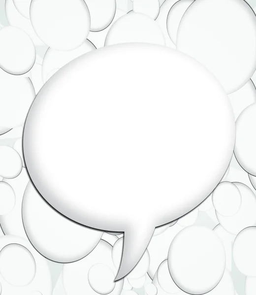 Speech bubble — Stock Photo, Image