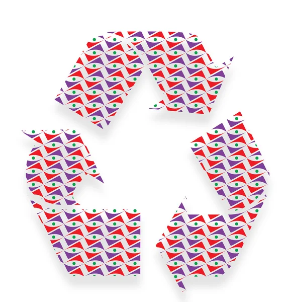 Iconos de reciclaje — Foto de Stock
