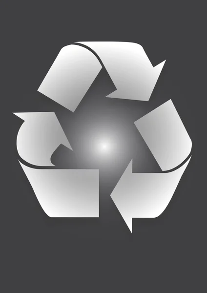 Recykling ikony — Zdjęcie stockowe