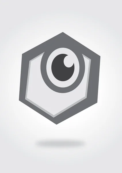 Ikona oka — Zdjęcie stockowe