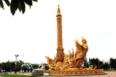 büyük mum sanat tung, sri muang Park'ta ubon ratchathani Eyaleti, Tayland