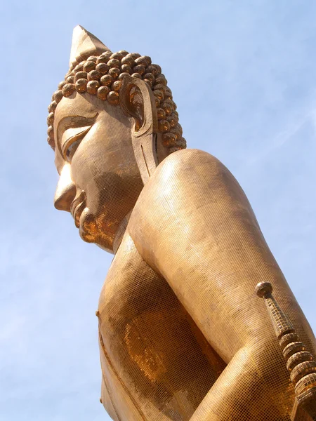 Buddha Utthayan és Phra Mongkhon Ming Mueang, Amphoe Mueang Amnat Dávid, Thaiföld — Stock Fotó