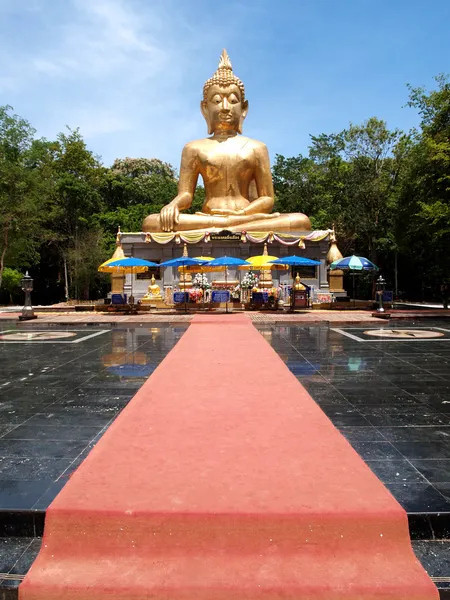 Buda Utthayan e Phra Mongkhon Ming Mueang, Amphoe Mueang Amnat Charoen, Tailândia — Fotografia de Stock