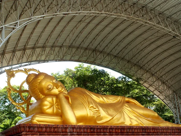 Wat tam sang phet temple, Amphoe Mueang Amnat Charoen, tailandia — Foto de Stock