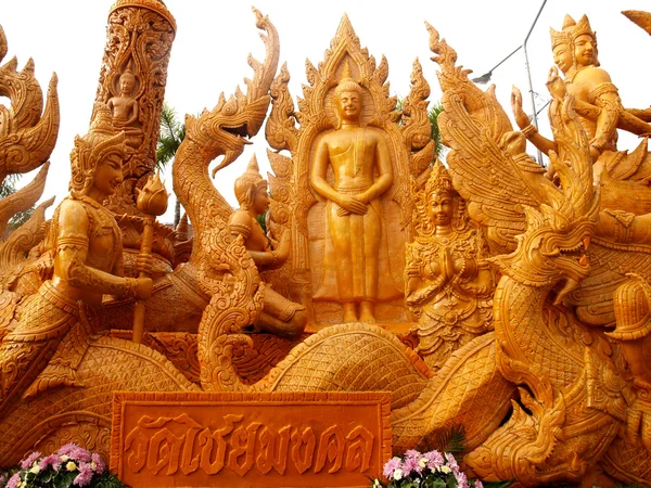 Festival delle candele di Ubon Ratchathani — Foto Stock