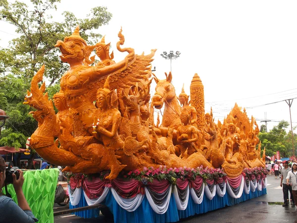 Ubon Ratchathani Candle Festival — Stock Photo, Image