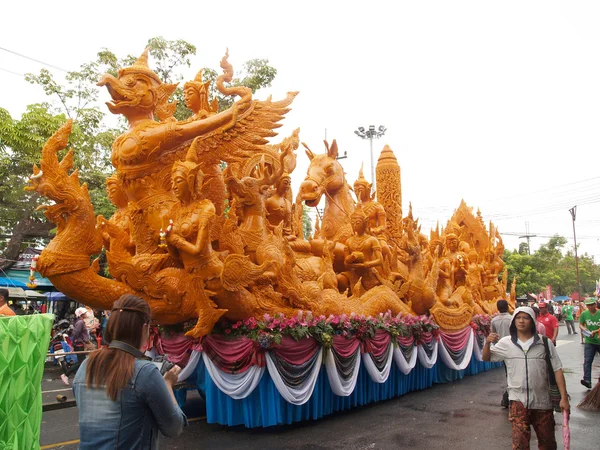 Ubon Ratchathani Candle Festival — Stock Photo, Image