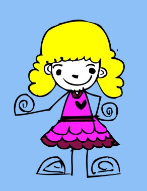 güzel kadın karikatür jaidee aile tarzı