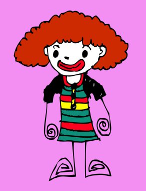 güzel kadın karikatür jaidee aile tarzı